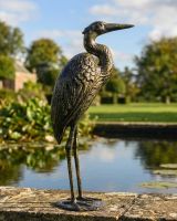 "Kingsley Crane" Black & Gold Cast Aluminium Crane Sculpture Digital Illustration "Kingsley Crane" Black & Gold Cast Aluminium Crane Sculpture Digital Illustration