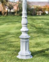 Close-up of the Base of the Lamp Post