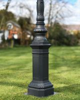 Close-up of the Base of the Lamp Post