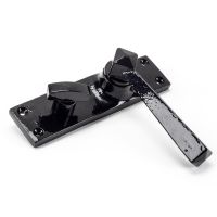 "Peregrine" Black Straight Lever Bathroom Set