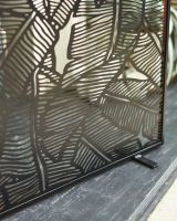 Close-Up of "Royal Osmunda" Tropical Leaf Fire Screen