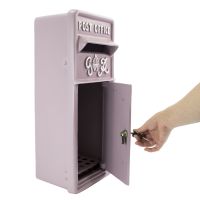 Front Opening Door on the "Savannah Sunset" Slim King George Post Box Front Opening Door on the "Savannah Sunset" Slim King George Post Box