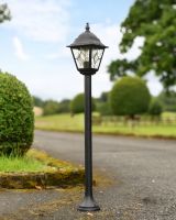 "Sheringham" Traditional Miniature Lamp Post in Situ on the Driveway