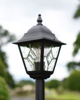 Close-up of the Lantern Head on the "Sheringham" Traditional Miniature Lamp Post