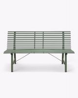 "Soundscape Meadows" Contemporary Park Bench Created From Steel
