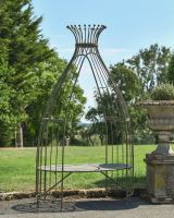 "Teardrop" Rustic Arbour