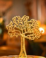 "Tree of Life" Ornament in an Antique Gold Finish