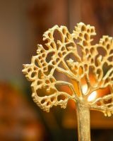 "Tree of Life" Ornament Finished in an Antique Gold Finish