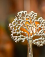 Antique Silver Finish on the "Tree of Life" Ornament  Antique Silver Finish on the "Tree of Life" Ornament