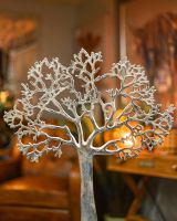 Antique Silver Finish on the Top of the "Tree of Life" Ornament 