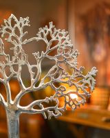 Close-up of the Detail on the Top of the Tree