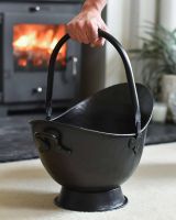 Scale Shot for "Waterloo" Black Iron Coal Bucket - 53cm