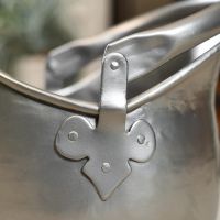 Ornate Design on the Side of the “Alemont House” Classic Coal Bucket 