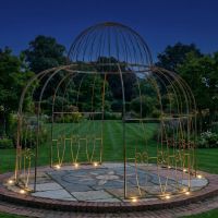 "Alice’s Folly" Rustic Gazebo Digital Illustration At Night "Alice’s Folly" Rustic Gazebo Digital Illustration At Night