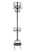 “Amesbury Hall” Black Coat Stand