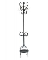 “Amesbury Hall” Coat Stand in a Black Finish
