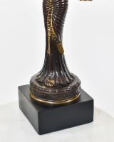 "Angelic Goddess" Cast Brass Candle Holder base