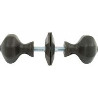 "Audley" Beeswax Octagonal Mortice or Rim Knob Set 