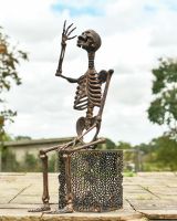 "Benny" the Boozy Skeleton - Copper