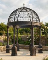"Deluxe Calistas Acropolis" Cast Iron Gazebo Digital Illustration