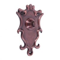 “Dubrowe Park” Antique Copper Ornate Bell Push