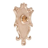 “Dubrowe Park” Polished Brass Ornate Bell Push  “Dubrowe Park” Polished Brass Ornate Bell Push