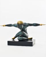 "Elevation" Cast Brass Sculpture