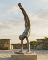 "Equilibrium" Garden Sculpture Digital Illustration