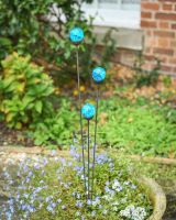 "Glacier Ice" Triple Suncatcher Garden Stake