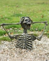 "Grave Awakening" Half Skeleton