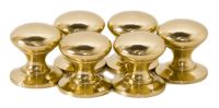 Polished Brass“Mushroom” Cabinet Knob