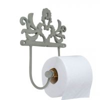 “Isadora Hall” Cast Iron Toilet Roll Holder “Isadora Hall” Cast Iron Toilet Roll Holder
