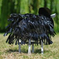 View of the Back of the "Jacob Just The Job" Sheep Sculpture View of the Back of the "Jacob Just The Job" Sheep Sculpture