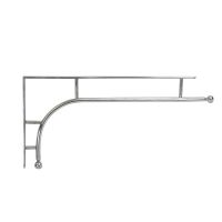 ’Kepler’ Polished Aluminium Modern Wall Bracket ’Kepler’ Polished Aluminium Modern Wall Bracket