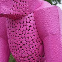 Close-Up of Pink Finish