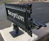 “Millington” Directional Cast Aluminium Sign