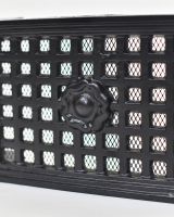 "Monarch Rose" Cast Iron Air Brick 9"x6" close up of rose decoration