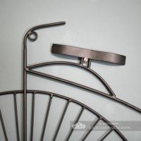 “Nelshill Grove” Penny Farthing Wall Art Close Up