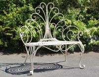 “Peacock” Garden Seat