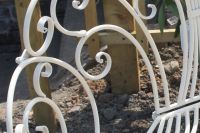 “Peacock” Garden Seat