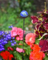 "Peacock" Suncatcher Garden Stake small