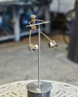 "Pull" the Recycled Metal Sculpture