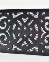 ‘Regency’ Cast Iron Air Brick 9”x6” close up of central detailing