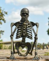 "Santiago" the Speak No Evil Skeleton