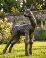 "River" Doe Garden Sculpture digital illustration