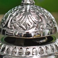 Close-up of the Ornate Detail on thre Reception Bell