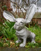 "Sid" the Bassett Hound Cast Aluminium Garden Sculpture