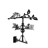 Siskin weathervane in situ Siskin weathervane in situ