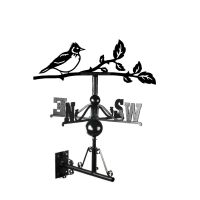  Skylark weathervane on a white background