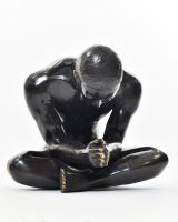 "Solitudal Prayer" Ornament in Cast Brass